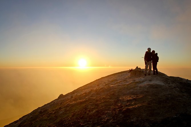 ETNA - Sunset at high altitude - The 2001 eruption and Valle del Bove