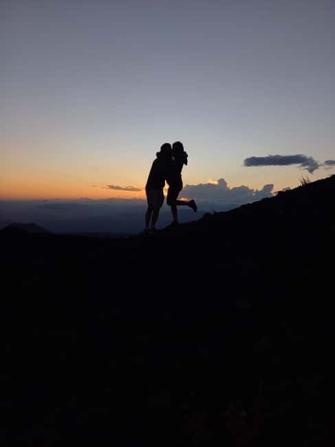 ETNA SUNSET: GUIDED TOUR OF ETNA WITH PICKUP FROM CATANIA - Pickup from Catania and the ride uphill