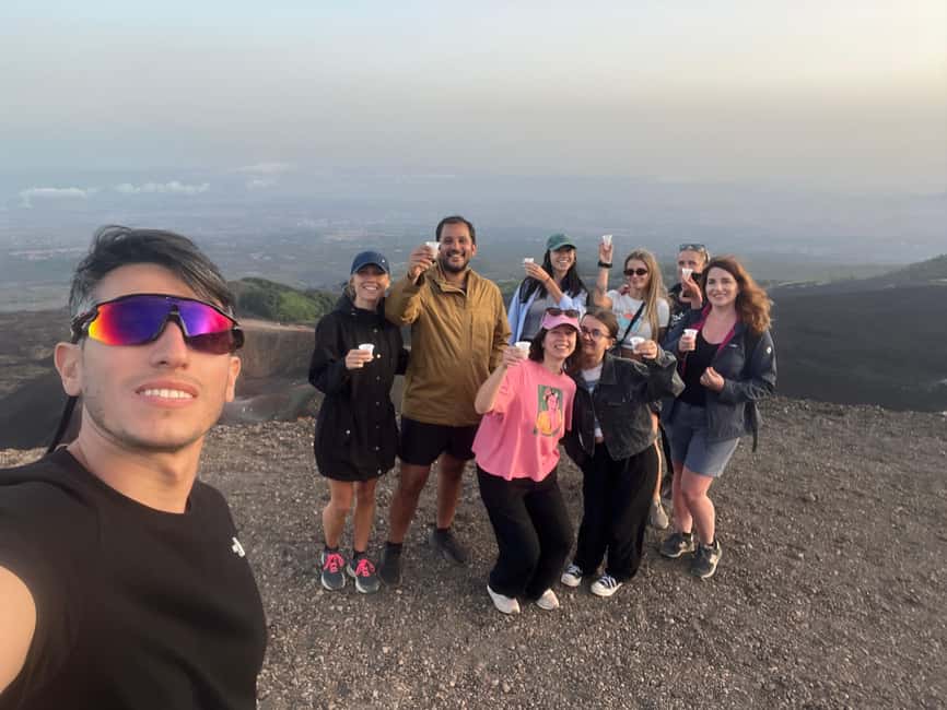 ETNA SUNSET: GUIDED TOUR OF ETNA WITH PICKUP FROM CATANIA - What the five-hour schedule feels like