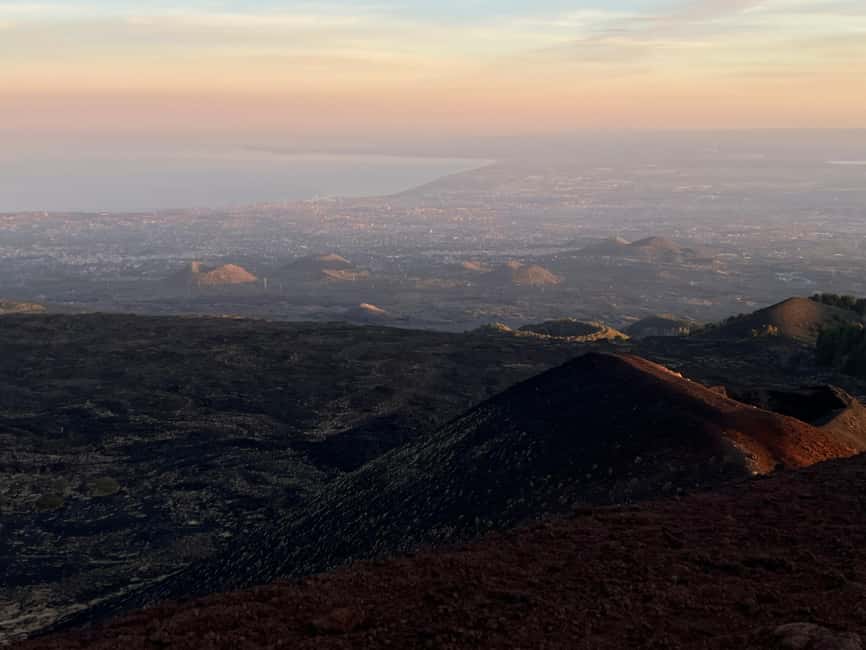 ETNA SUNSET: GUIDED TOUR OF ETNA WITH PICKUP FROM CATANIA - Is $69 good value for Etna?