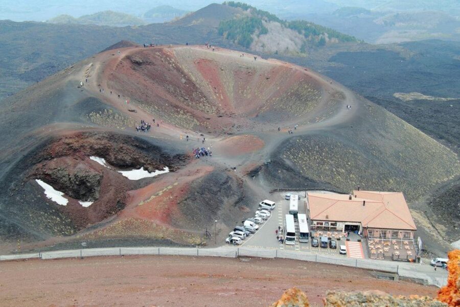 Etna Tour by Panoramic Bus - Leaving Catania for Nicolosi