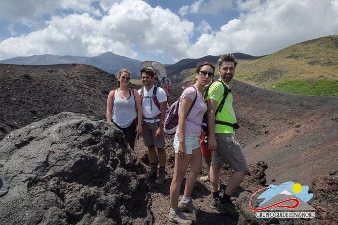ETNA - Trekking to the Craters Eruption of 2002 - Following the lava field and eruptive fracture