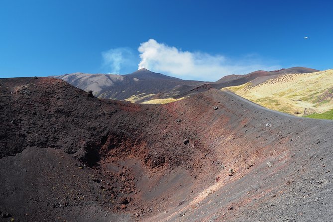 ETNA - Trekking to the Craters Eruption of 2002 - The a bottoniera side craters