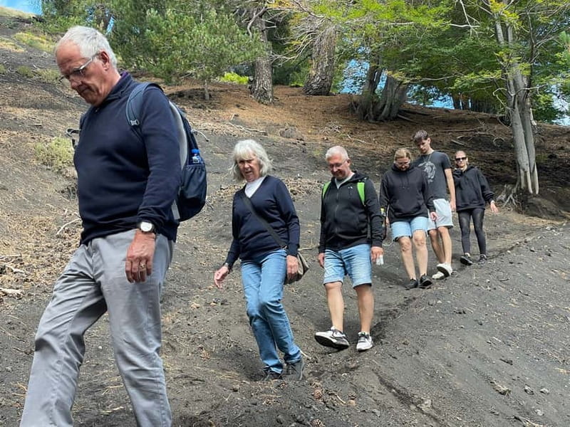 ETNA VOLCANO: Excursion to the Craters of 2002 - Preparing for Etna’s weather and rough ground