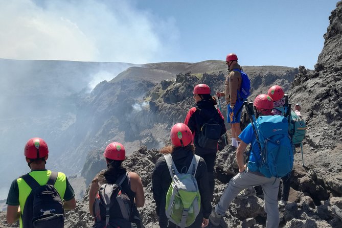 Etna Volcano: South Side Guided Summit Hike - Walking through lava flows and black volcanic sand