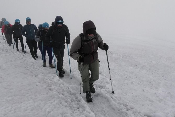 Etna: Winter excursion to 3.000mt - Trekking through snow, ice, and volcanic ash