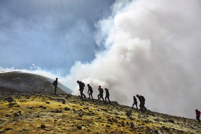 Excursion to the top of Etna |For good walkers (transport services not included) - Crater rims, fumaroles, and changing volcanic activity