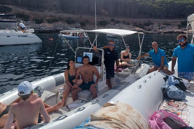 Favignana and Levanzo: Island tour by rib boat from Trapani - Levanzo’s Cala Faraglione and white harbor