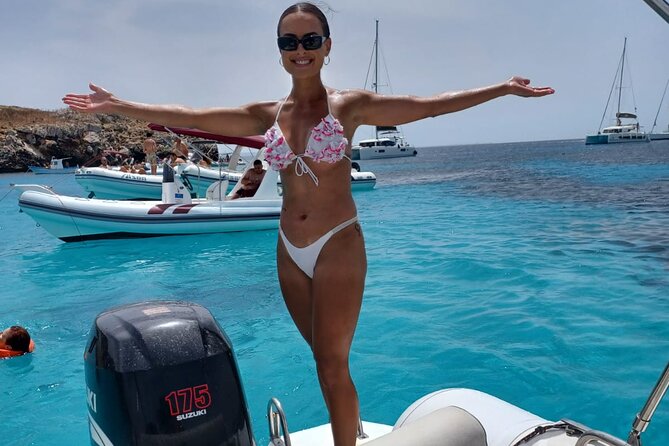 Favignana and Levanzo: Island tour by rib boat from Trapani - Cala Fredda and Cala Minnola