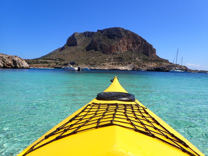 Favignana: kayak excursion, snorkelling and adventure - Practical booking details