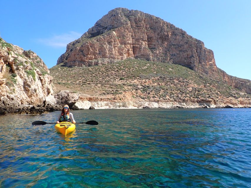 Favignana: kayak excursion, snorkelling and adventure - A Sicilian food tasting during the day