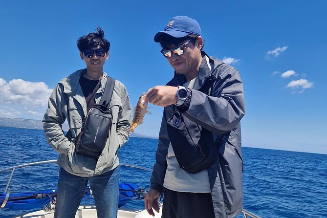 Fishing excursion in the Gulf of Noto for beginners - Fishing from Avola into the Gulf of Noto
