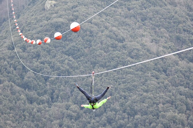 Flight with the Zipline Sicily in San Mauro Castelverde - Pairing the flight with San Mauro Castelverde