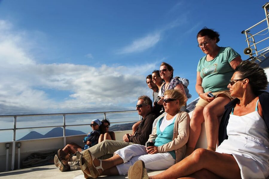 From Capo D'Orlando: Lipari and Vulcano Tour with Boat Trip - What to bring for the island stops