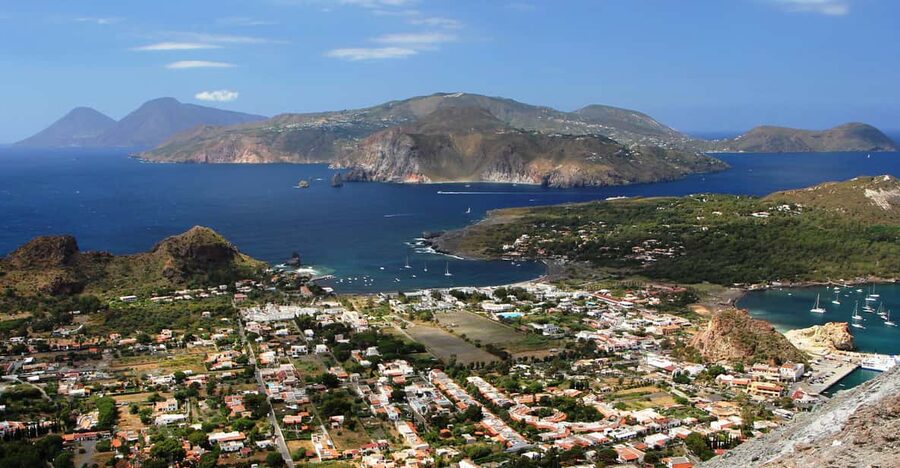 From Capo D'Orlando: Lipari and Vulcano Tour with Boat Trip - Two hours in Lipari’s historic center