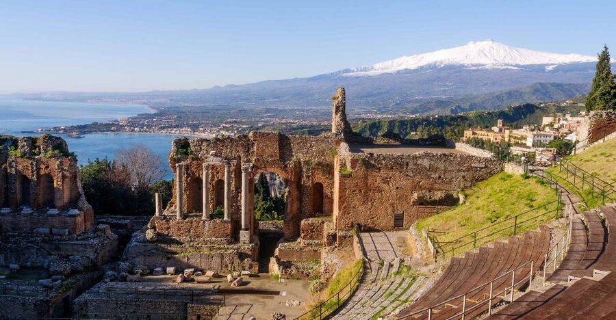 From Catania: Day Trip to Mount Etna and Taormina - Pickup from Catania and the ride toward Etna