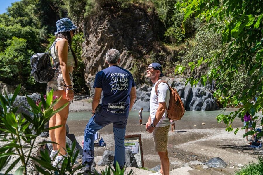 From Catania: Mount Etna and Alcantara River Tour - Walking among Etna’s craters