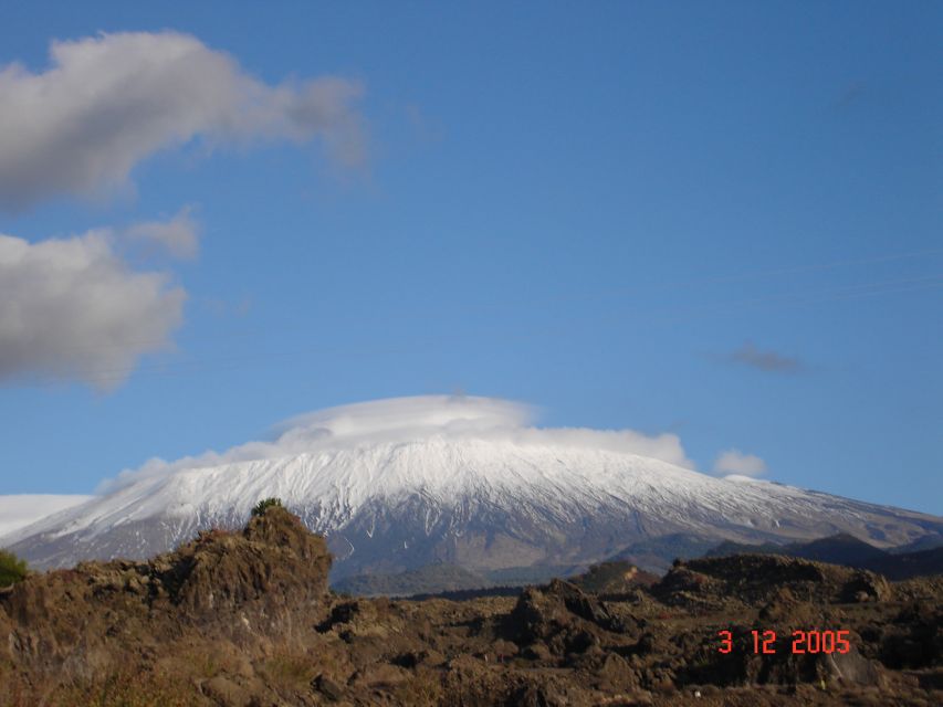 From Catania: Mount Etna Half-Day Tour and Wine Experience - Leaving Catania by minibus