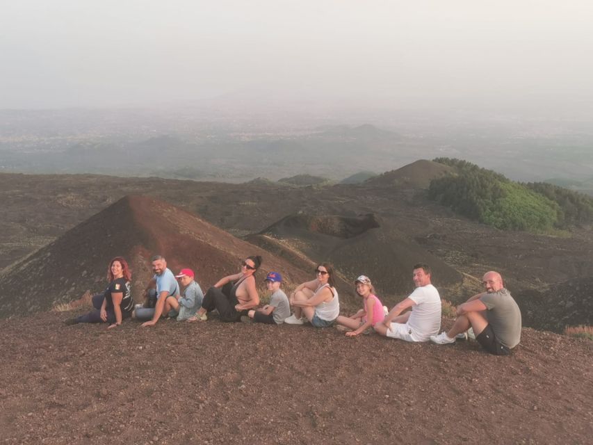 From Catania: Mount Etna Sunset Tour with Tasting and Cave - Walking near the Sapienza Refuge and Silvestri craters