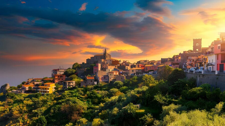 From Catania or Taormina: The Godfather Private Tour - Forza d’Agrò, the quieter film setting