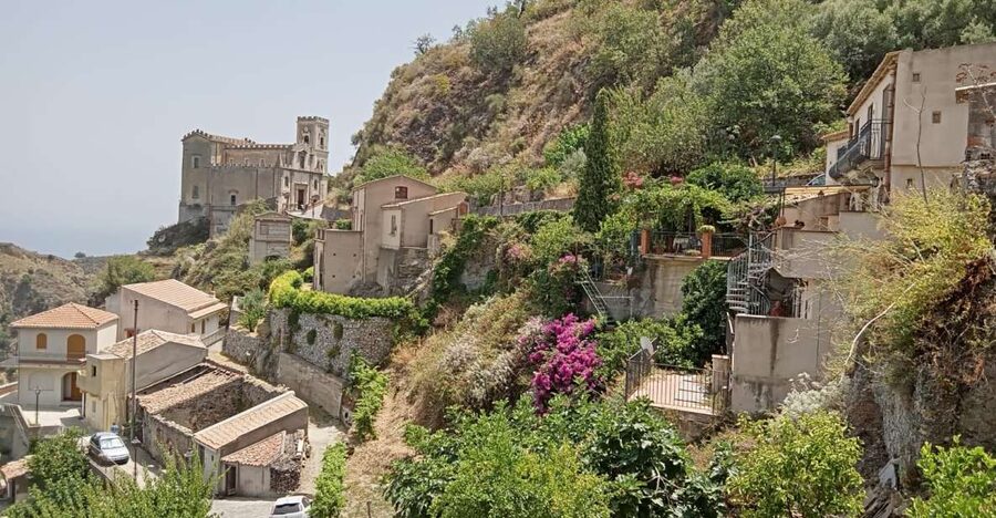 From Catania Private Godfather Tour Forza D'Agro and Savoca - Forza D’Agrò and its hilltop views