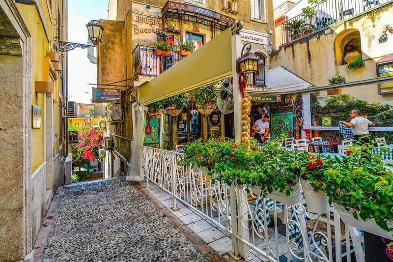 From Catania: Taormina, Isola bella & Castelmola tour - Castelmola for the wide coastal view