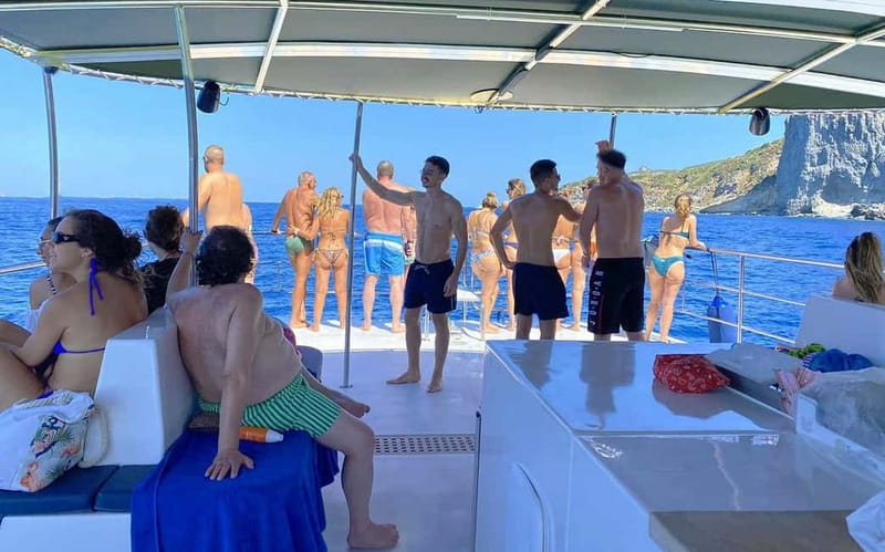 From Cefalù: Catamaran Excursion to Zingaro and Scopello - What the four-hour boat portion feels like