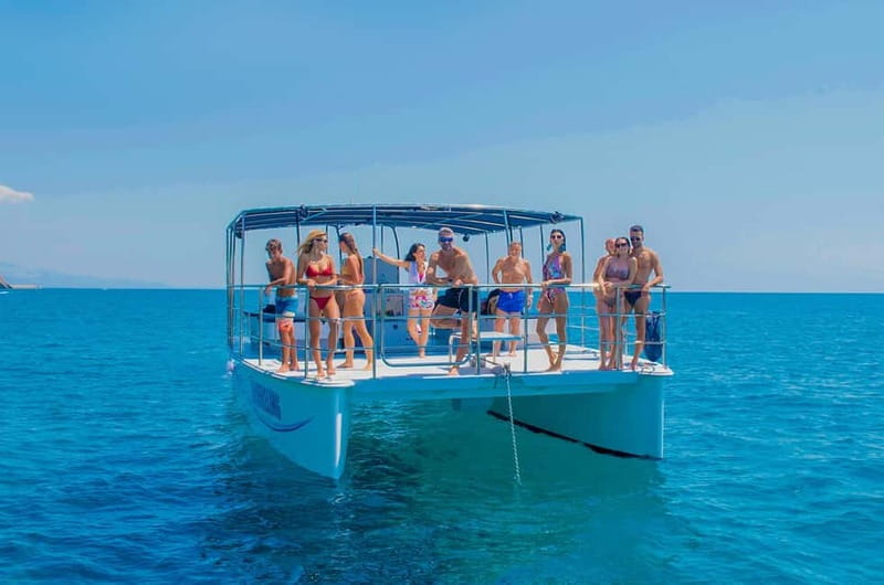 From Cefalù: Catamaran Excursion to Zingaro and Scopello - Boarding a 33-person catamaran