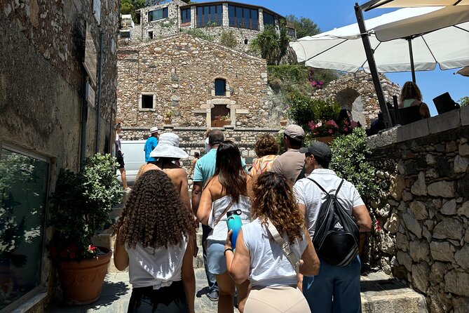 From Messina private excursion Savoca Taormina Castelmola Messina - Castelmola at 530 meters above the coast