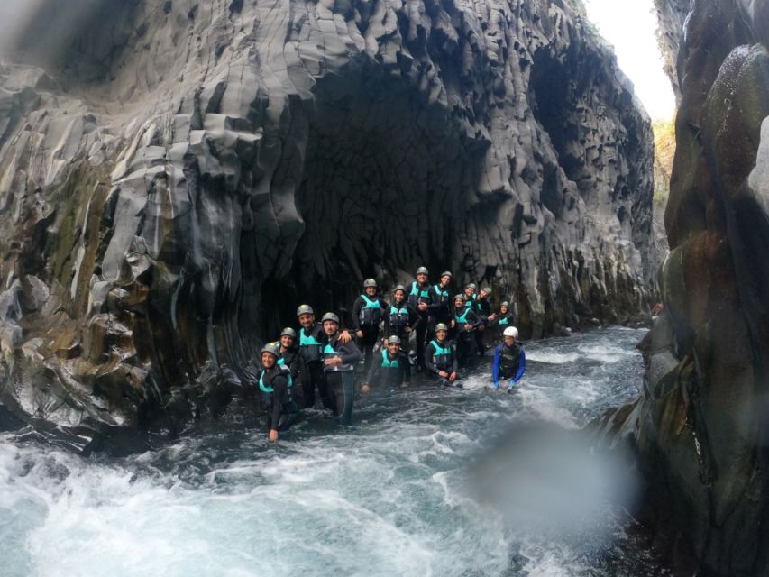 From Motta Camastra: Alcantara Gorges Body Rafting Trip - What the Alcantara Gorges route is really like