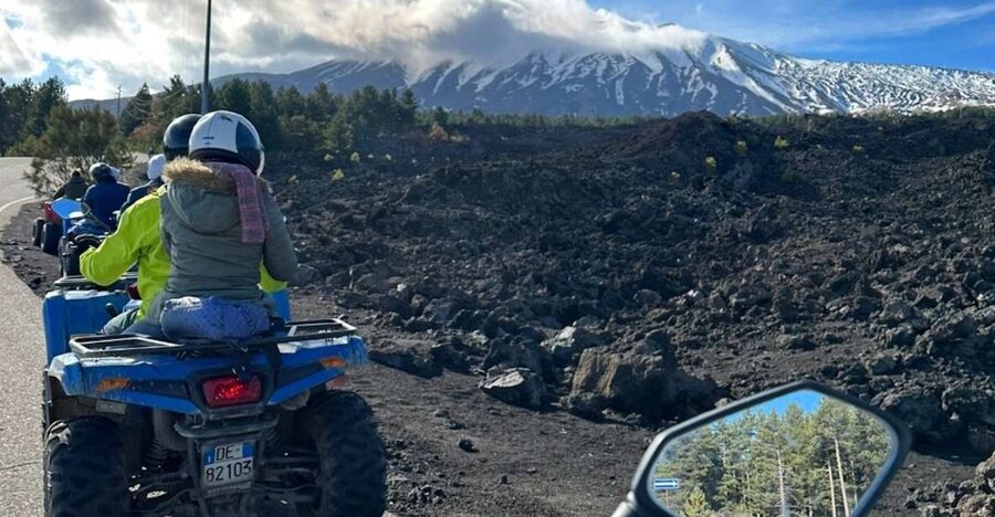 From Motta Camastra: Mount Etna & Alcantara Gorges Quad Tour - Key points at a glance