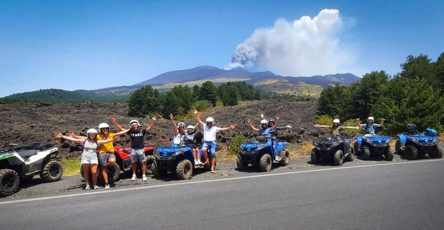 From Nicolosi: Mount Etna Quad Volcano Tour - Starting at Piazzale Rifugio Sapienza