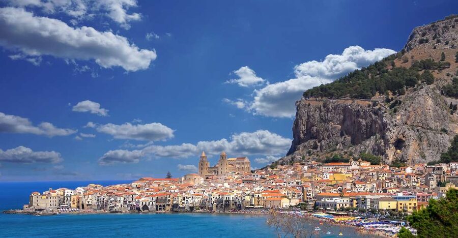 From Palermo: Medieval castle tour of Caccamo and Cefalù. - Starting from Hotel Politeama