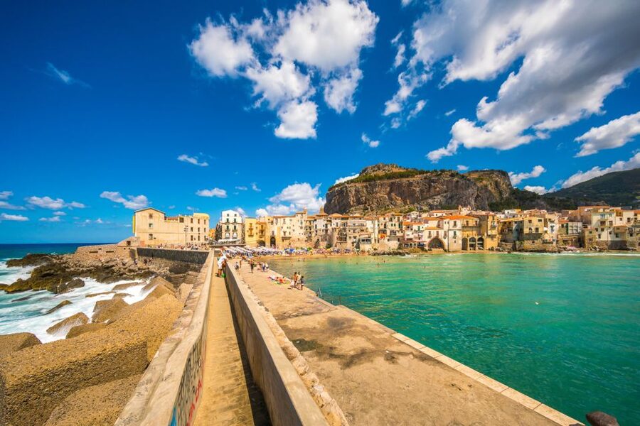 From Palermo: Monreale and Cefalù Half-Day Trip - Monreale and the cathedral of golden mosaics