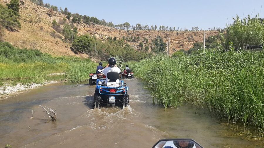 From Ribera: Quad Tour in the province of Agrigento - Ninety minutes around Piana Grande