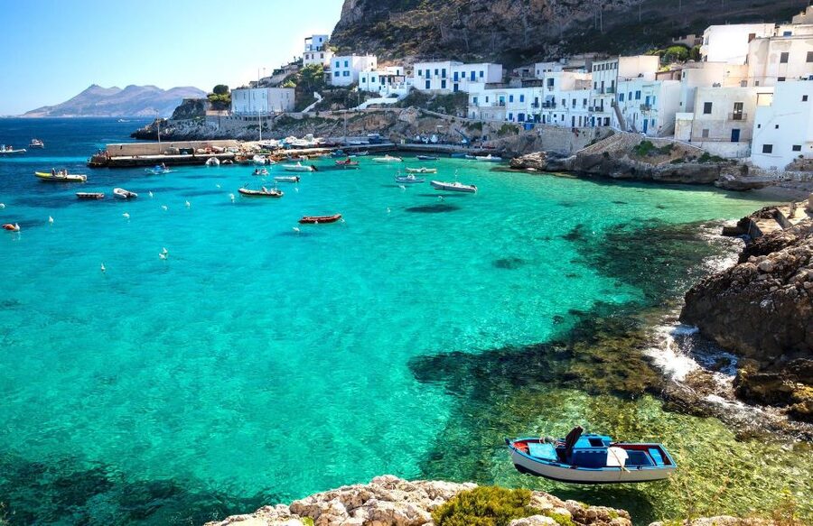 From San Vito: Boat Excursion to Favignana and Levanzo - Leaving San Vito Lo Capo at 8:45