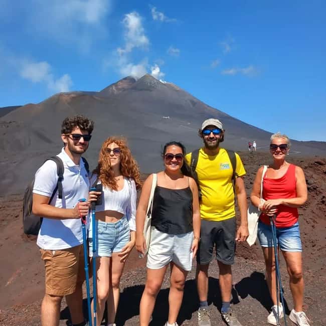 From Siracusa: Etna Tour - Trek, Wine and Food - Lava caves and the story beneath the crater