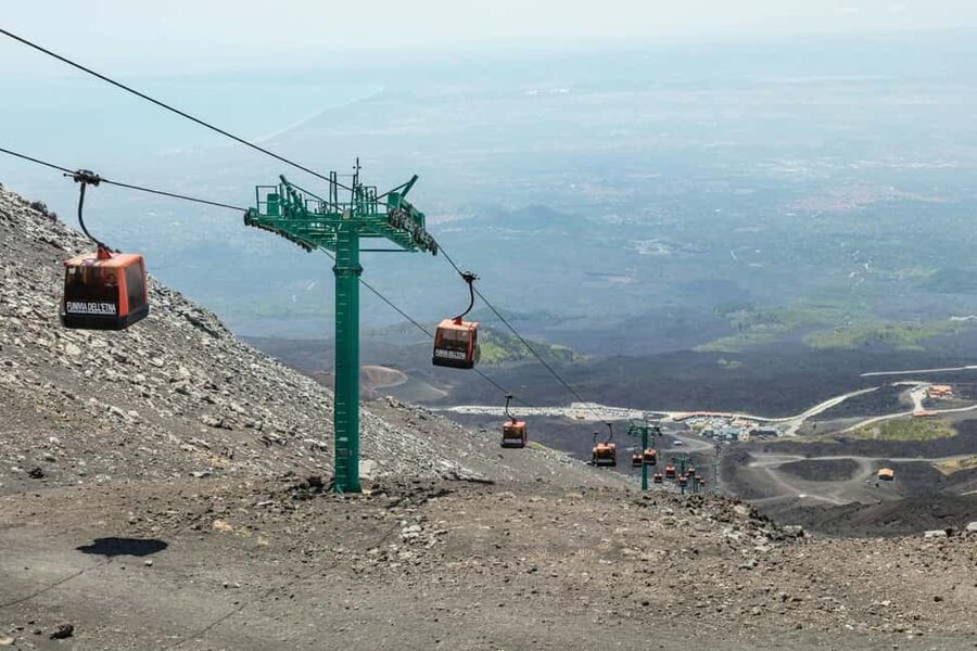 From Taormina Area: Mount Etna tour - The 1,900-metre visit around the Silvestri Craters