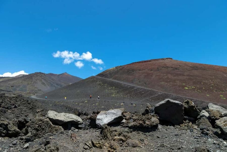 From Taormina Area: Mount Etna tour - What to wear for a volcano above 1,900 metres