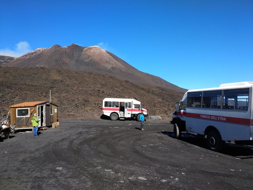 From Taormina: Etna Summit Area, Lunch & Alcantara Tour - Key points at a glance