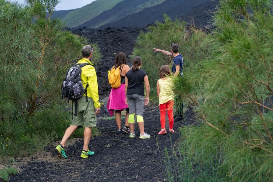 From Taormina: Etna Tour with Hiking, Cave Visit, & Tastings - The drive from Taormina to Rifugio Sapienza