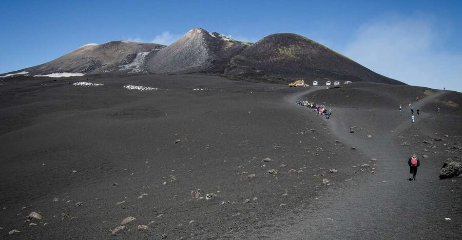 From Taormina: Etna Upper Craters Day Tour - The cable car climbs to 2,500 meters
