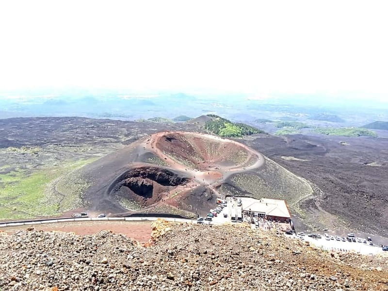 From Taormina: Etna Walking Tour and Wine Tasting in Winery - Entering a lava tunnel for 15 minutes