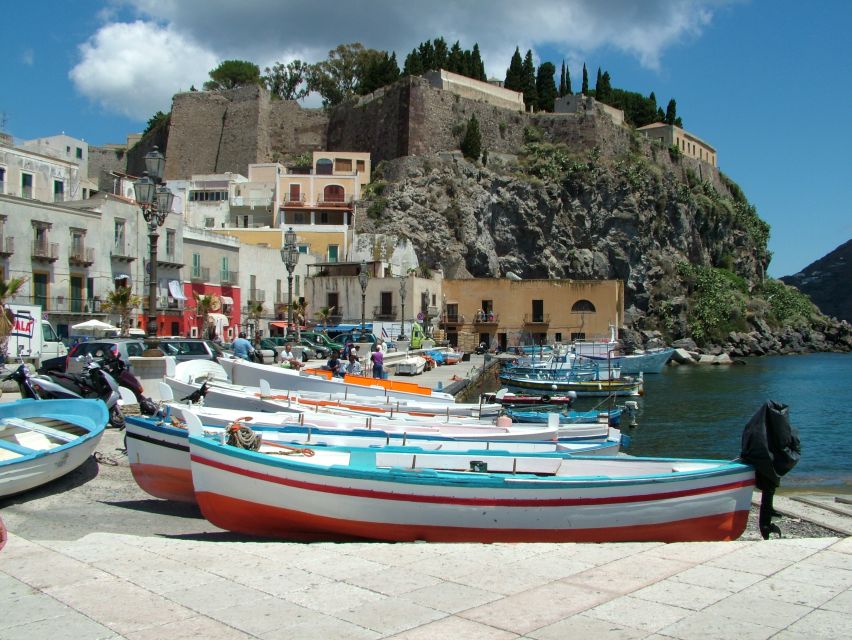 From Taormina: Lipari and Vulcano Mini Cruise Aeolian Tour - What the $106 price really covers