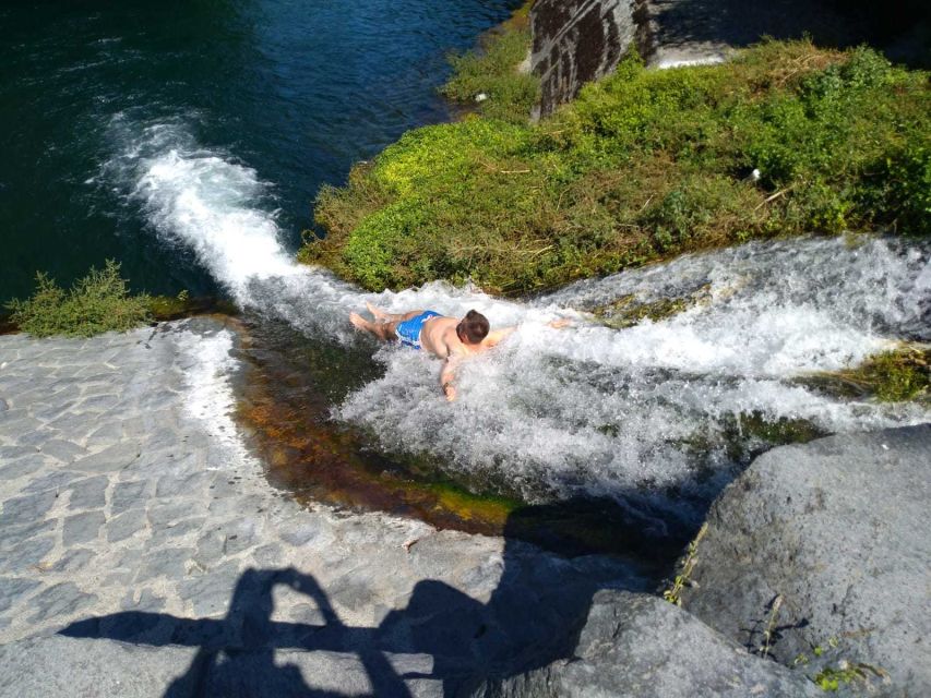 From Taormina: Mount Etna and Alcantara River Tour - Inside Grotta dei Tre Livelli