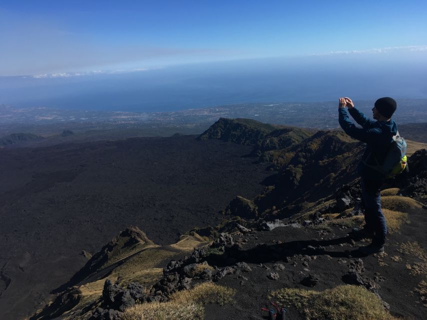 From Taormina or Catania: Private Full-Day Mount Etna Hike - The possible 2002 eruption crater