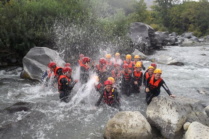 From Taormina or Messina: Body Rafting Alcantara river with Lunch - Weather, cancellation, and timing details