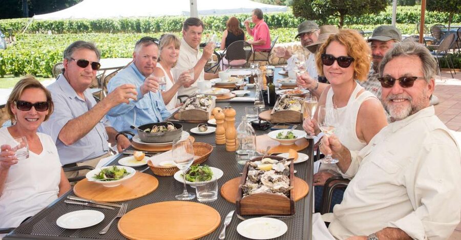 From Taormina: Private 3 Etna Wineries with Food & Wine - Third winery: views, red and white wines, and local appetizers
