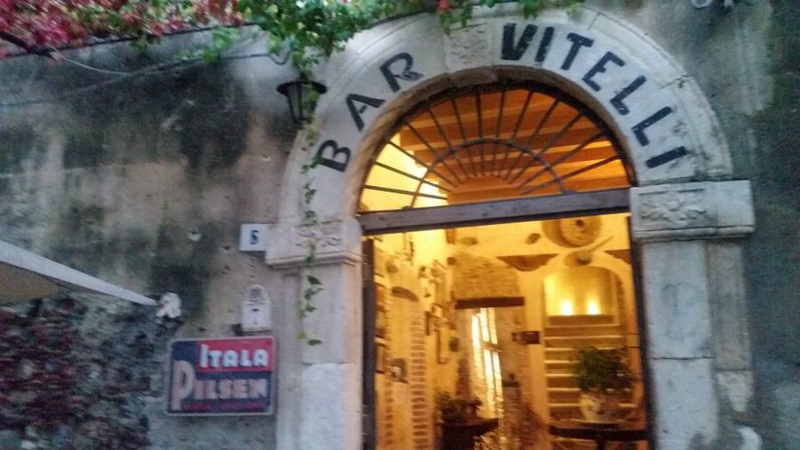 From Taormina: Savoca and Forza d'Agrò The Godfather Tour - Savoca and the famous Bar Vitelli