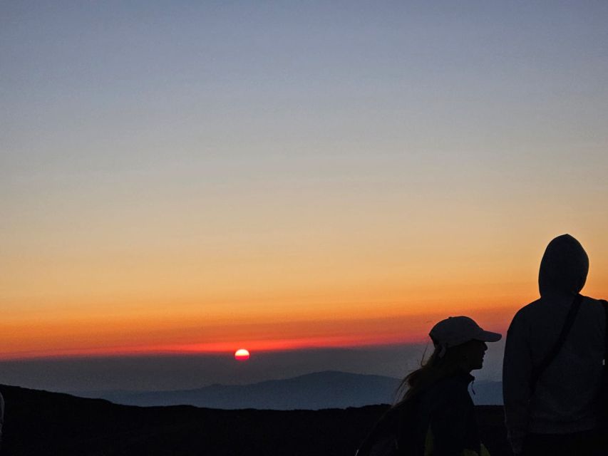 From Taormina: Sunset Experience on Mount Etna Upper Craters - Sunset above the Valley of the Bove